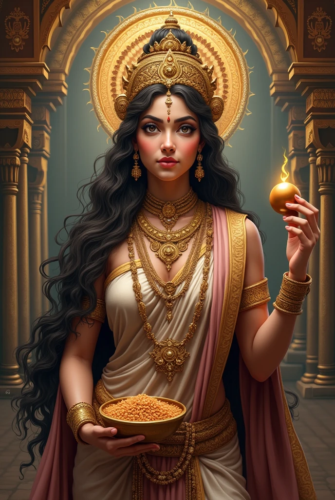  lord mother annpurna three fourth images 