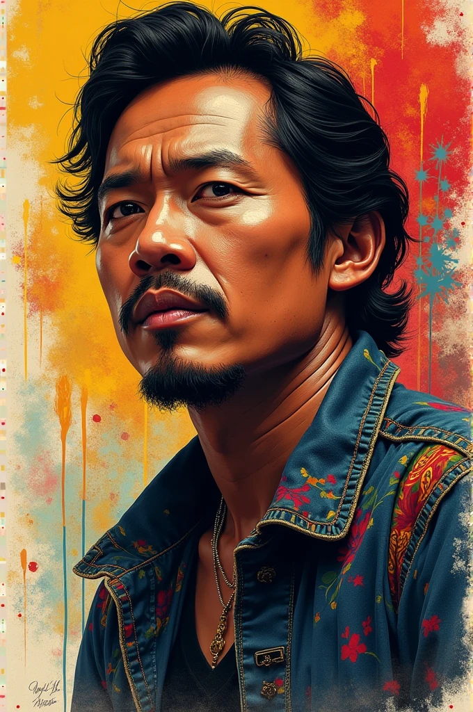 Movie poster about apo on the wall by Bj Patino