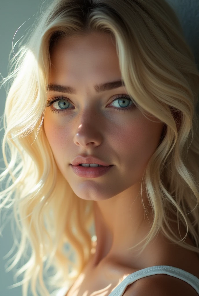 profile picture with a blonde woman