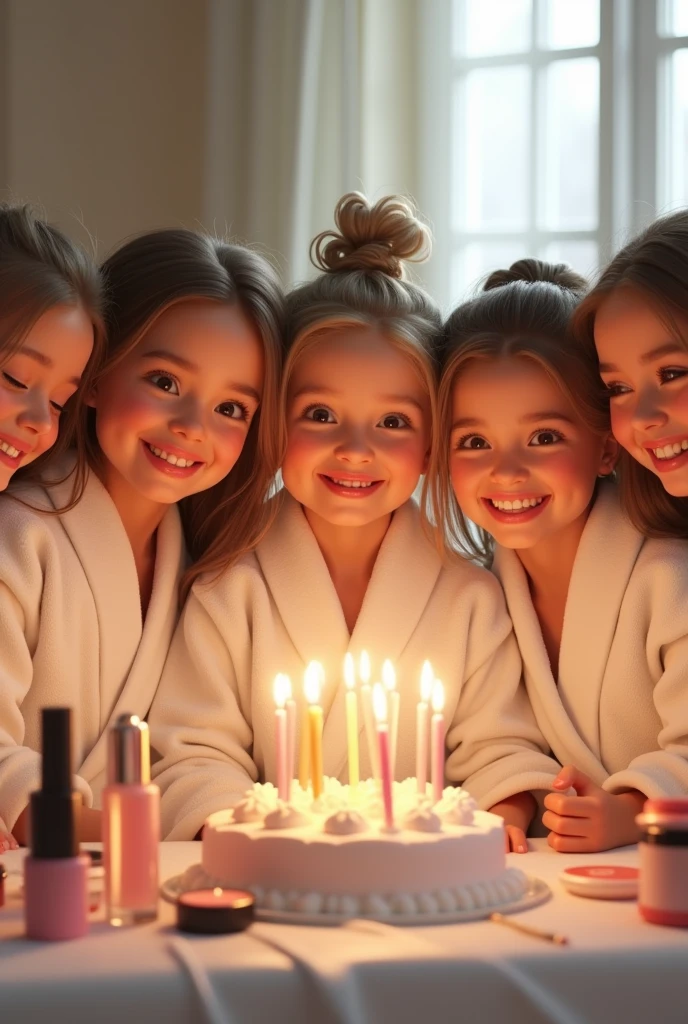 products makeup for girls girls with white bathrobe hyperrealistic 5 girls birthday girl gifts