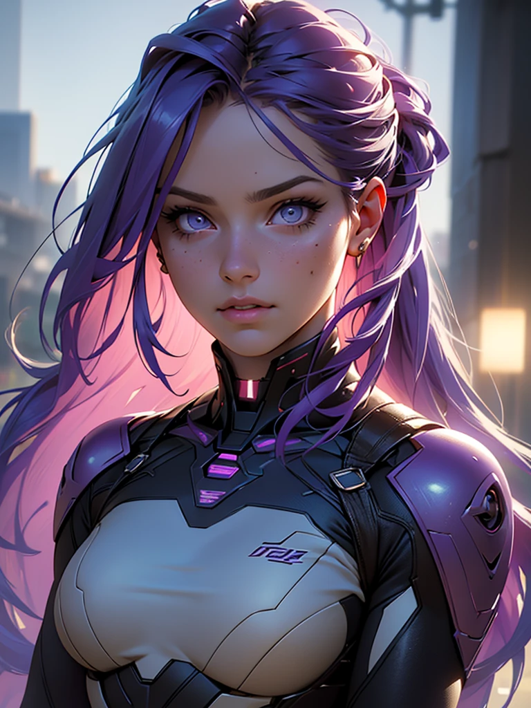 ((melhor qualidade)), ((Ultra resolution)), ((fotorrealista:1.4)), (detalhes complexos), Girl with Coloring Hair and a Colorful Cyberpunk Armor ,crazy facial expression , (((Vista de corpo inteiro))), dynamic, RossDraw pastel vibrante, RossDraw realismo vibrante, Estilo 4K realista, Nice realistic portrait, Colouring!!!, ! bonita, Arte digital de estilo realista, papel de parede de arte anime 4K, papel de parede de arte anime 4K, Arte Digital Realista, extremamente detalhado, detalhe facial