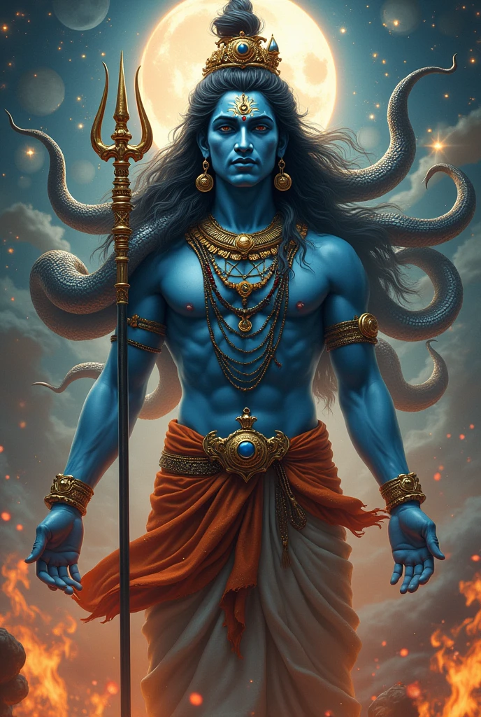 Something in the form of Mahakal ji
