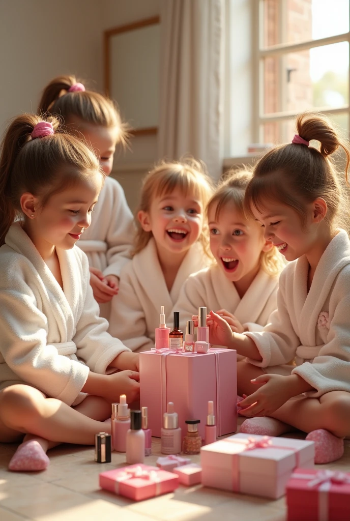 products makeup for  girls s with white bathrobe hyperrealistic 5 girls birthday girl gifts gifts for  girls hyperrealistic




