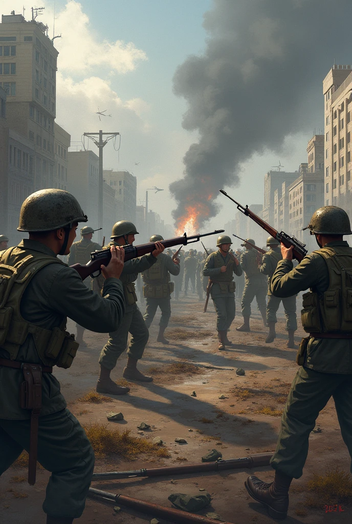 South and North Korean War