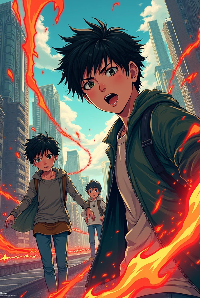 Anime manga panal generate