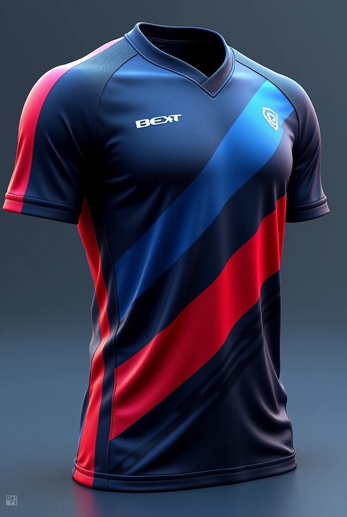 I need 2d volleyball jersey in dark blue and black + red and blue disgine