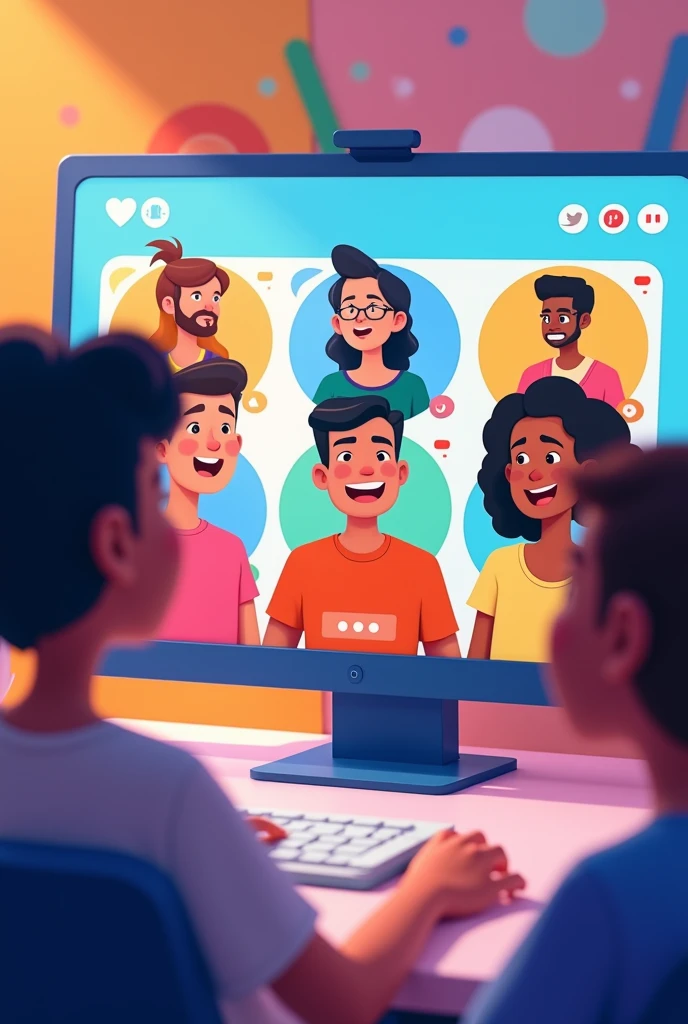 internet, role, discord, friendship, digital environment, virtual