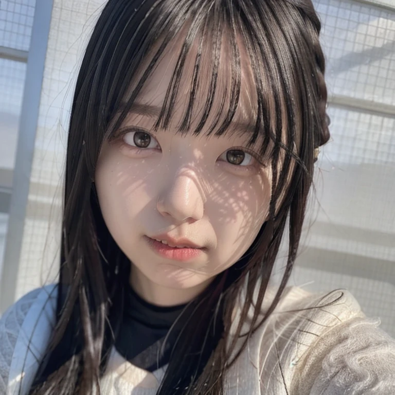 one person, Long Hair, High resolution, masterpiece, accurate, Anatomically correct, 最High quality, detail, High detail, High-resolution model, High quality, quality, one person, Blushing, gauze, Long Hair, Large Breasts, Close your mouth, Close your mouth, Wide-angle shot, Headpiece, accessories, far and near method, 