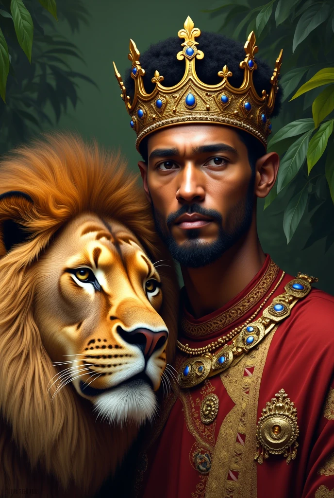 name laurindo with a lion with a crown