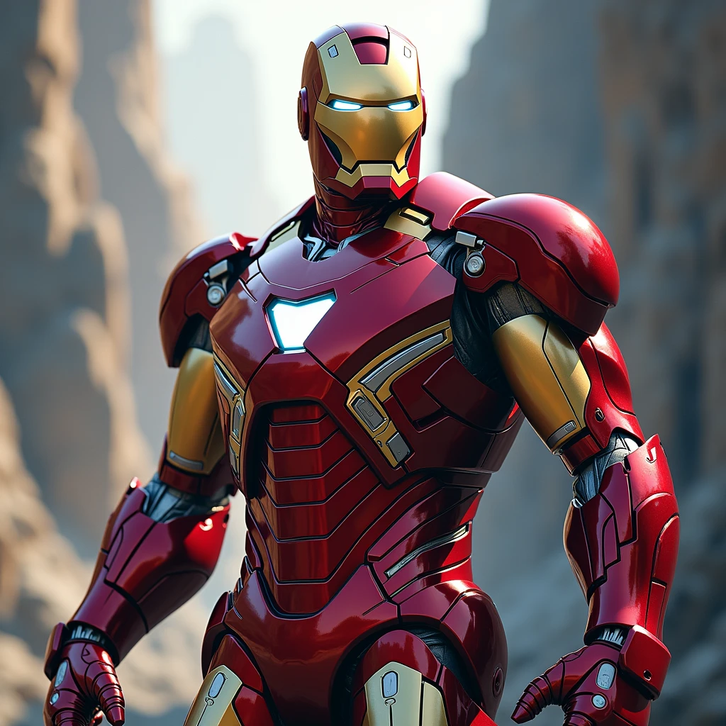 {{{masterpiece}}}, {extremely delicate and beautiful}, (solo:1.5), (best quality:1.2), (masterpiece:1.2) (best quality) (detailed) (intricate) (8k) (HDR) (wallpaper) (cinematic lighting) (sharp focus), iron man, comic book artstyle, shadows, official art