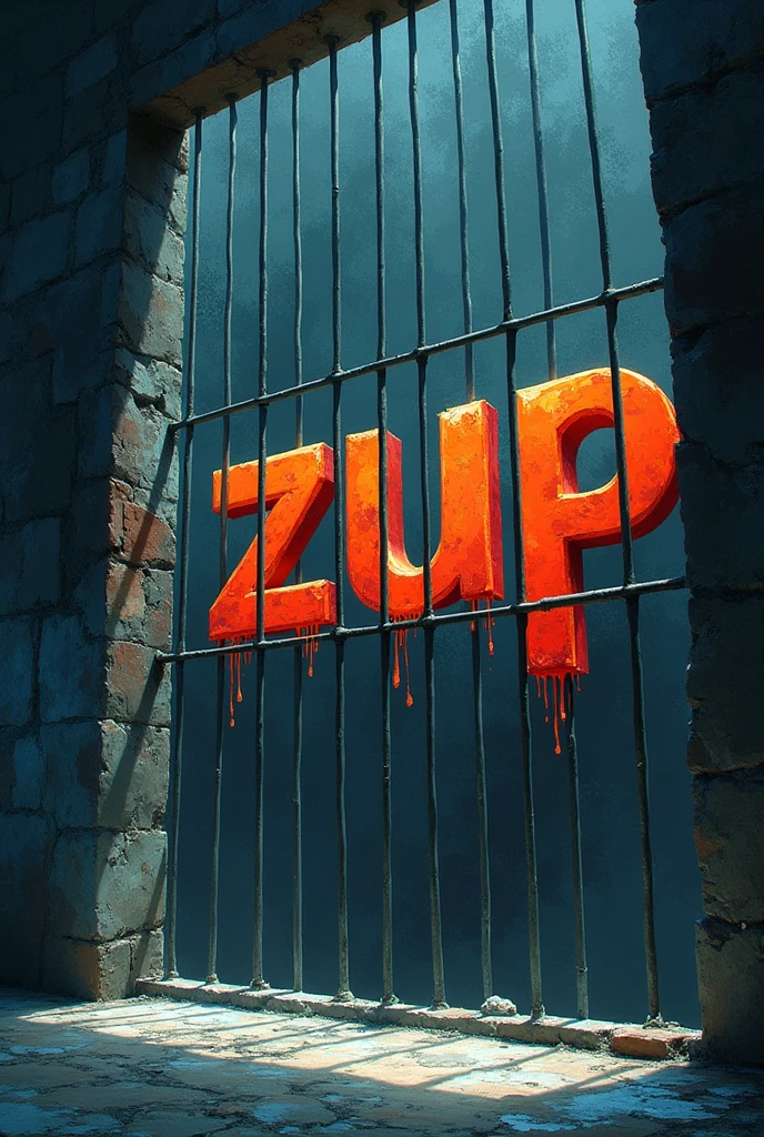 put the word zup a jail