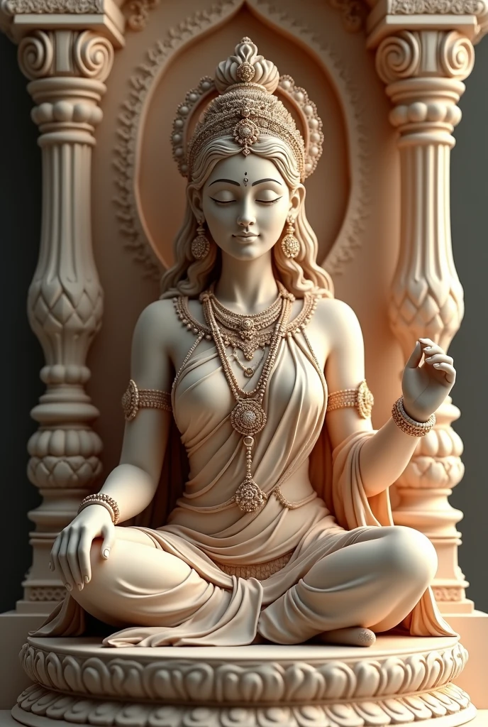Indian god annpurna 3d printing