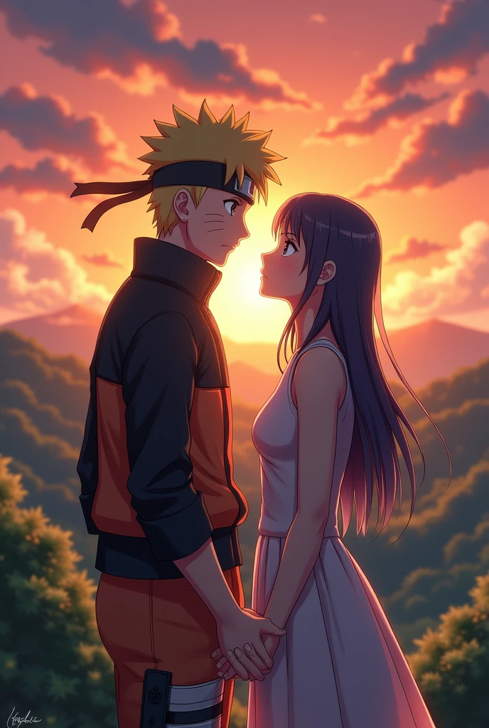 Nartuo and hinata