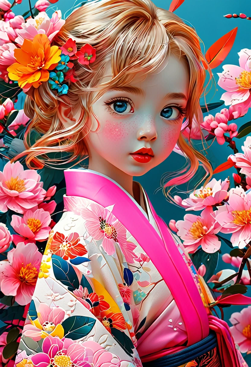 [1]
1girl, exquisitely detailed impasto, complicated cubism, collage, chibi, bright, vibrant colours, pale skin, spiral eyes, revolving arrow symbols, rotate, cute, 6yo, medical eyepatch, upturned eyes, eyeball hair clip, blush, cinematic angle, very precise detailed zentangle background, limited palette, expressionless, beautiful aesthetic, absurdres, highres, ultra-fine brushstrokes --niji 6 --style raw --s 500 --sref 3604182537 2245599450 568688171 2531504802 --sw 90 --no retro, warm colours, serafuku, kimono --ar 3:4

*Prompts were changed or deleted in each illustration based on [1].

[2]
Change: "impasto" -> "line art", "chibi, bright, vibrant colours" -> "bright and vibrant pink colours"

[3]
Change: "--no retro, warm colours, serafuku, kimono --ar 3:4" -> "--no retro, yellow colours, serafuku"
Delete: "chibi", "cinematic angle, very precise detailed", "ultra-fine brushstrokes"

[4]
Change: "cinematic angle" -> "dynamic angle"
Delete: "chibi"

[5]
Change: "impasto" -> "line art", "collage" -> "pixel art and collage", "bright, vibrant colours" -> "bright and vibrant pink colours"
Delete: "very precise detailed"