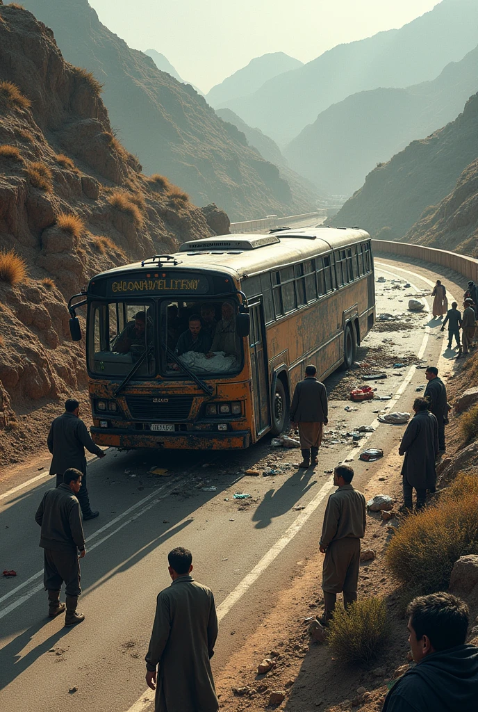 Travelling in Pakistan on bus road accident thumbnail 