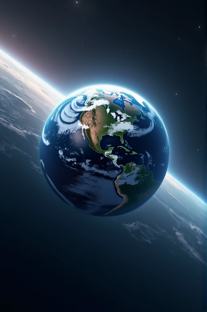 Need 3d animation "the earth is round so big and bright