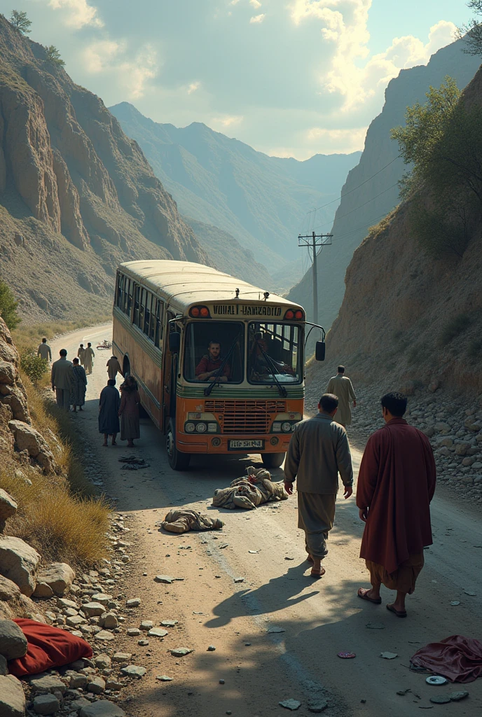 Travelling in Pakistan on bus road accident thumbnail 