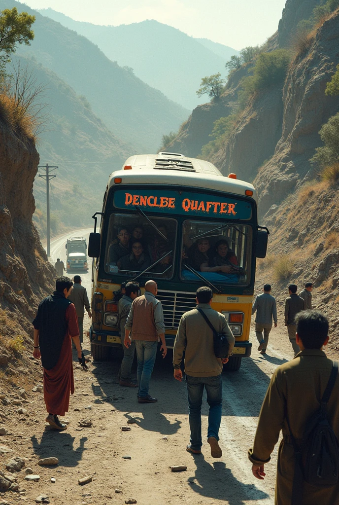 Travelling in Pakistan on bus road accident thumbnail