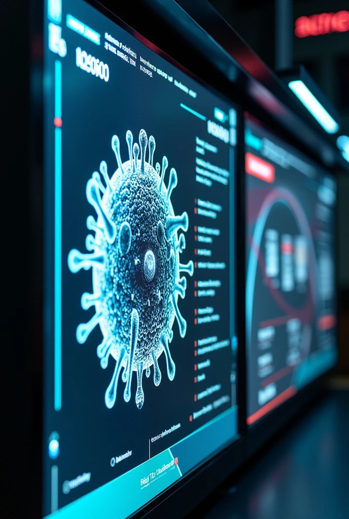 A leaflet about the virus influenza of 6 parts  with a advanced theme to it for a class project. Am also going to use some electronics inside to give an idea
