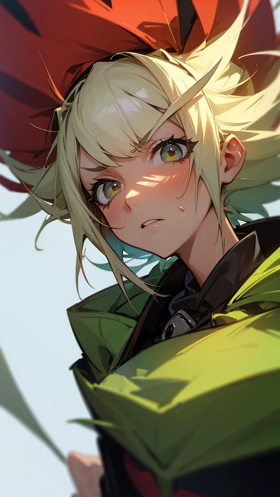 A bad-natured expression