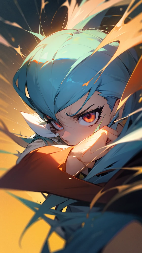 A bad-natured expression