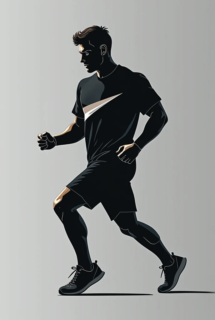 A logo for an urban gym clothing brand that seeks to convey that it can be used for the gym and for the street