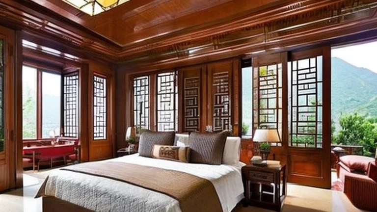 Chinese style bedroom