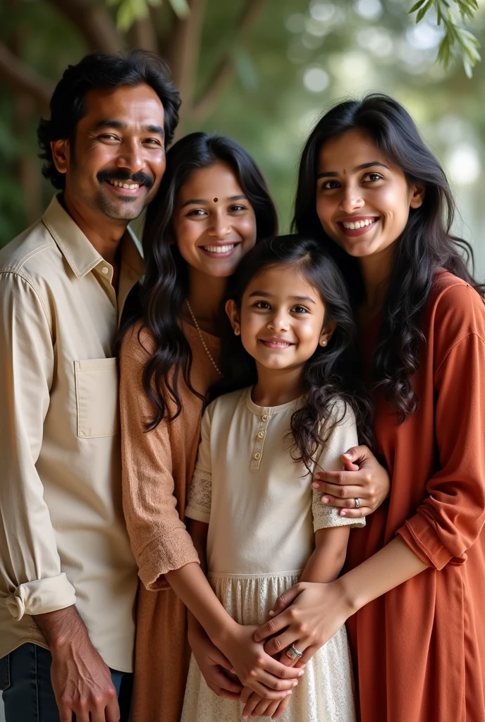 Hasi singh s beautiful photos with her sister named mahi with har parents 