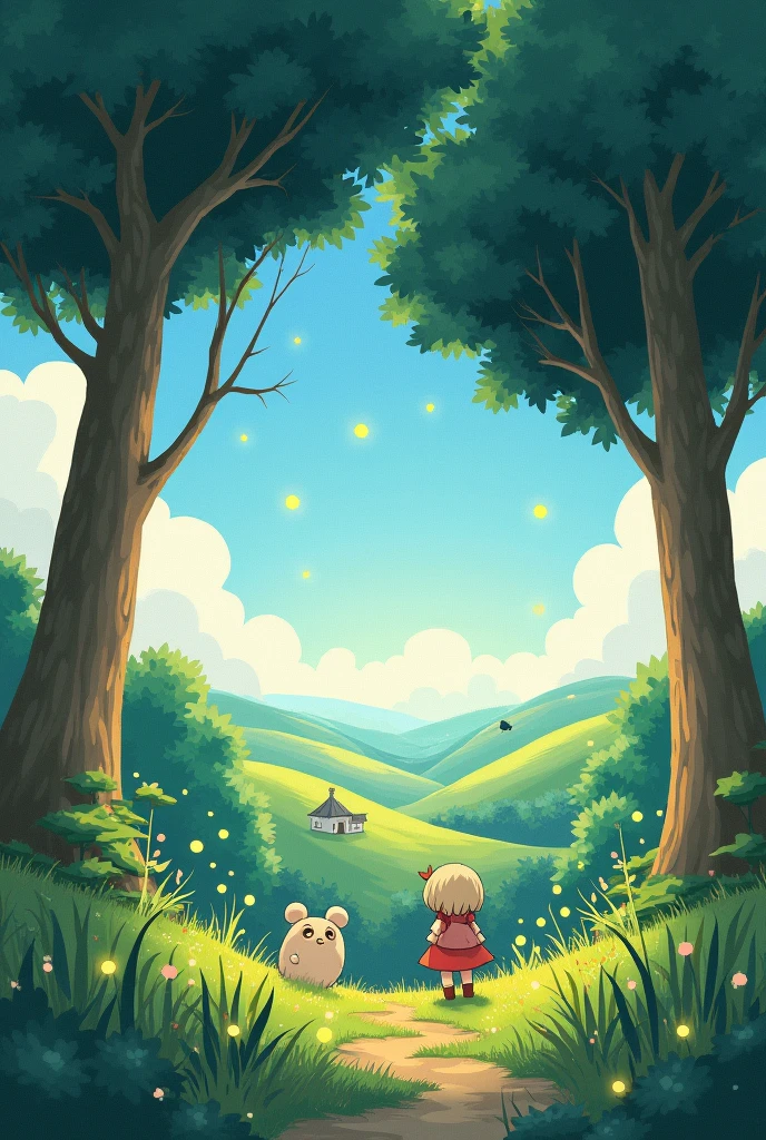 Ghibli-style anime images