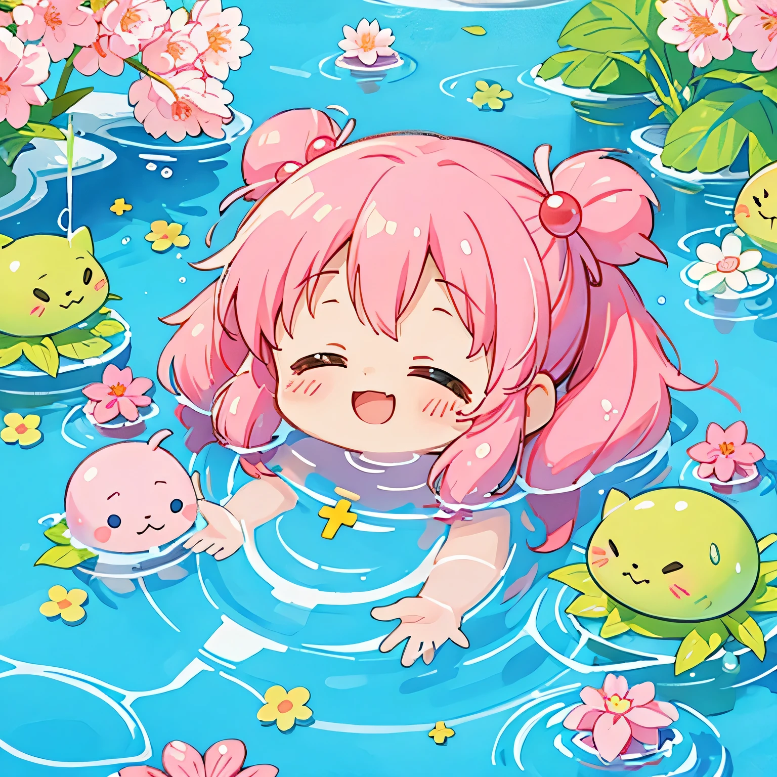 Highest image quality、(master piece:1.2)、detailed、Riri Ichiyanagi、1 girl、solo、pink hair、red eyes、fart、a lot of gas、blush、big breasts、shy、loud fart sound、Feeling like diarrhea、Gas comes out of the butt、hot spring、Completely naked、
