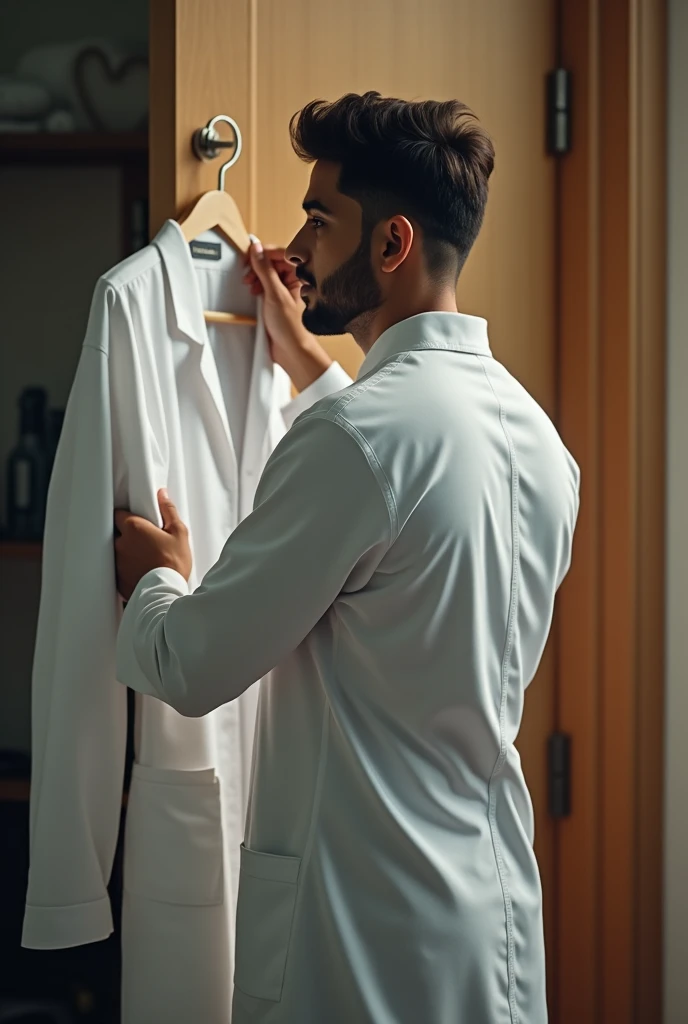 Man with condom