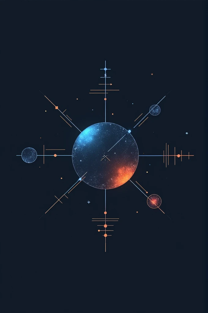 Science and mathematics logos without characters