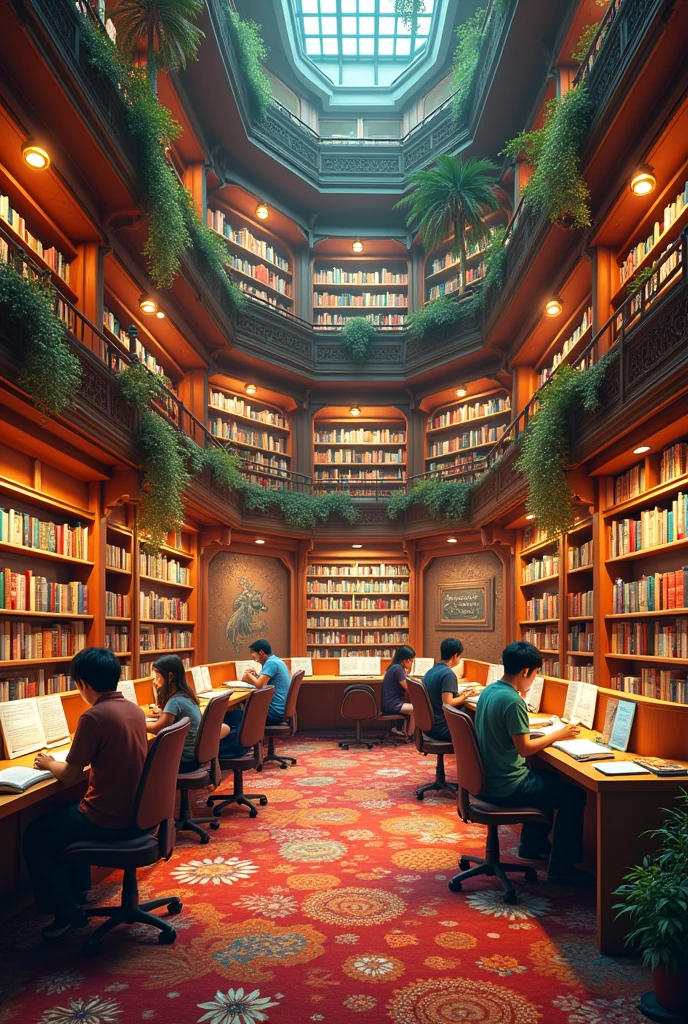 bangla books library for Facebook cover photo