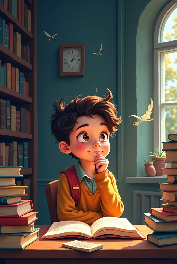 Animated cover for English class 