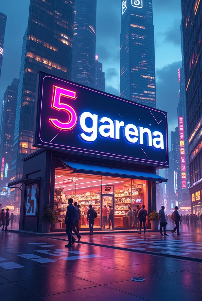 Mobile shop brand name 5Garena