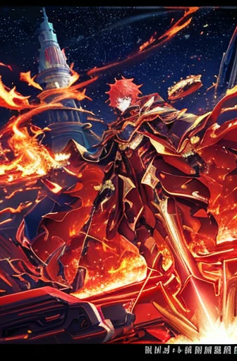 "Series Title: star and cars", World, where every person has an aura. Our hero will be red.. Our hero is a man: 1.2), The perfect combination of elements.
Starry night and the power of flames in the background. Machine, with which comes the magical fuel.
