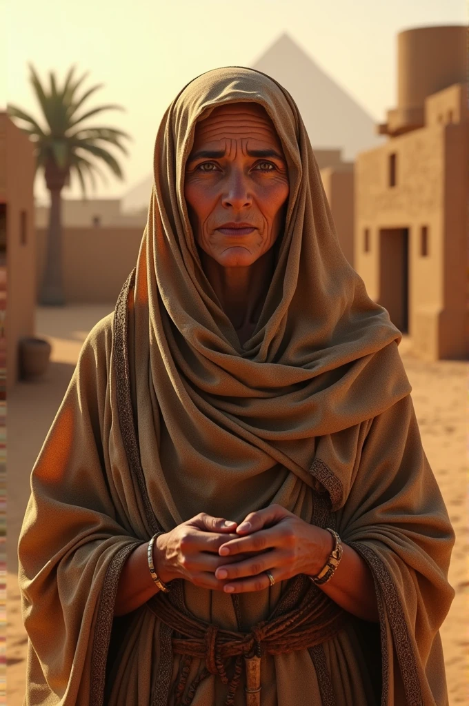 old egyptian muslim woman