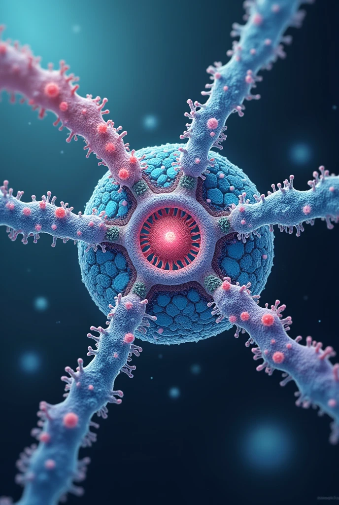 make a poster or drawing that looks like cell junction
