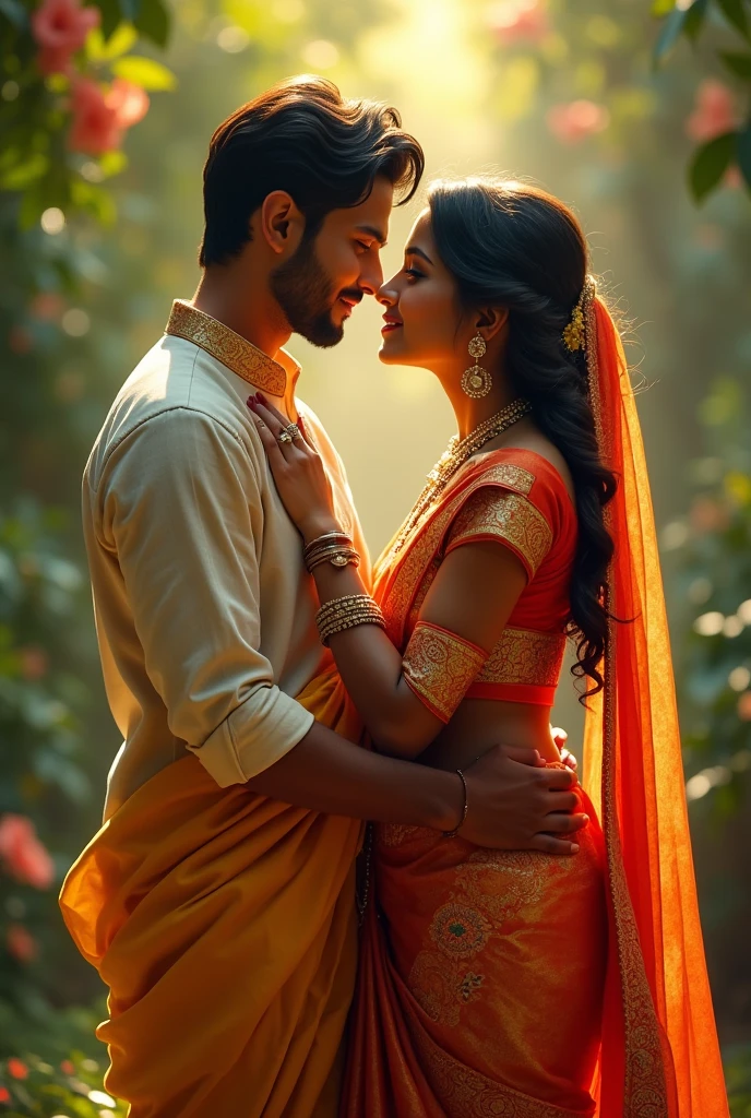 An indian couple not married yet