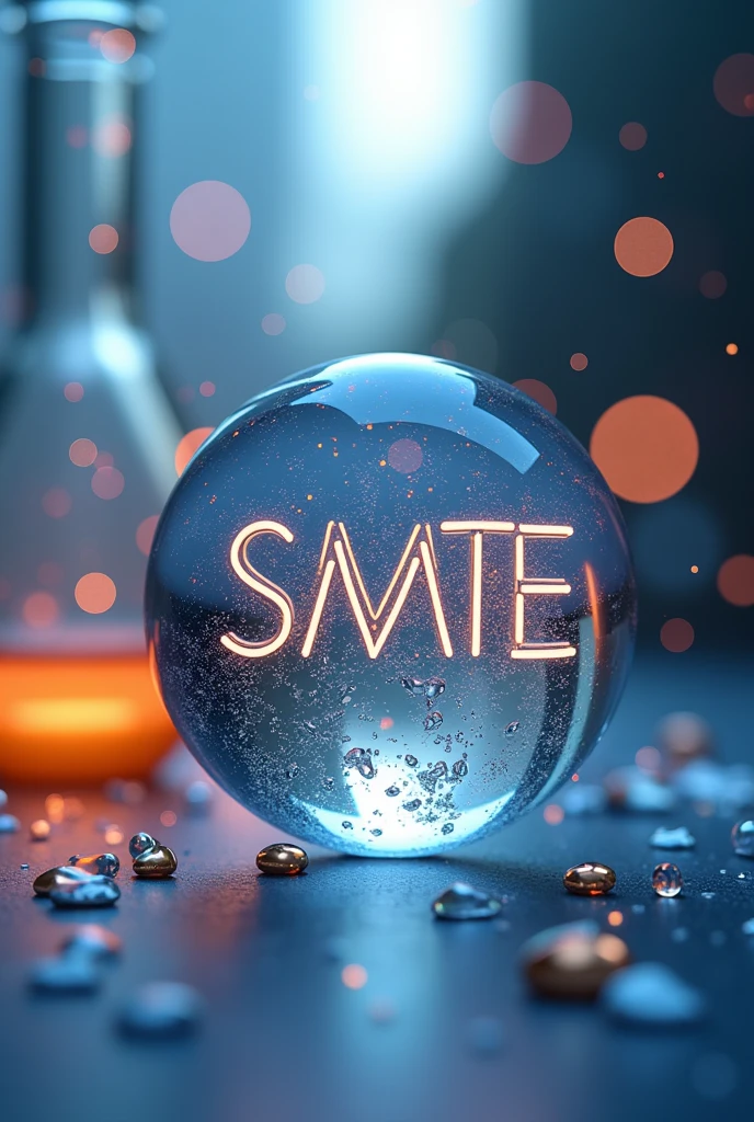 The logo about science and mathematics has no characters. I want something fancy, something more fancy. I want a line drawing with the word SMTE in it. This is fine. I want to fix the edges a bit. I want something more scientific. What about space and chemistry? I want to see other designs.
