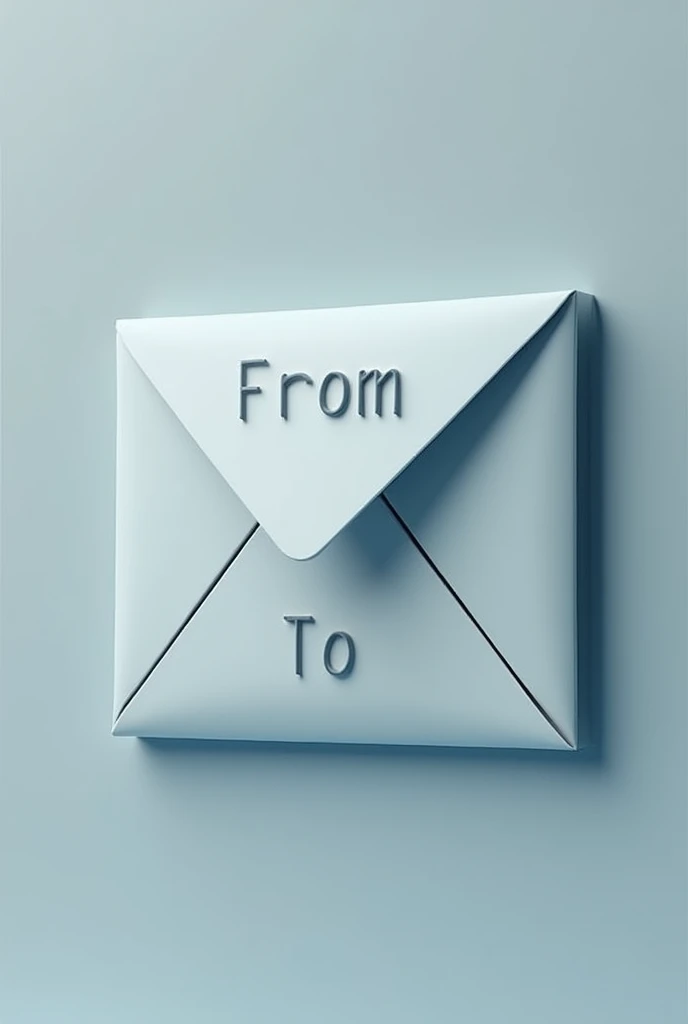 Illustrate an Email sign and put from: name and To: name