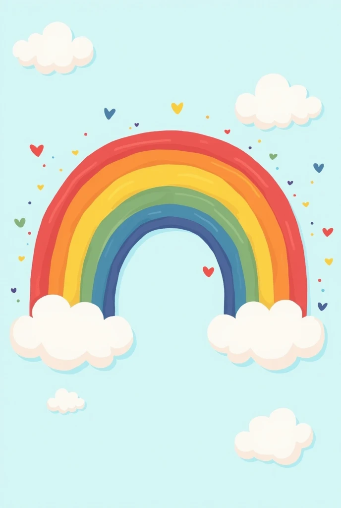 A rainbow clipart
