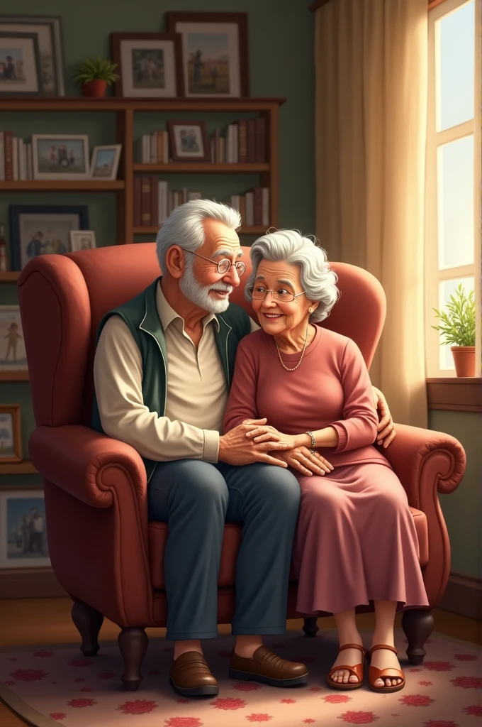 Older grandpa love order grandma