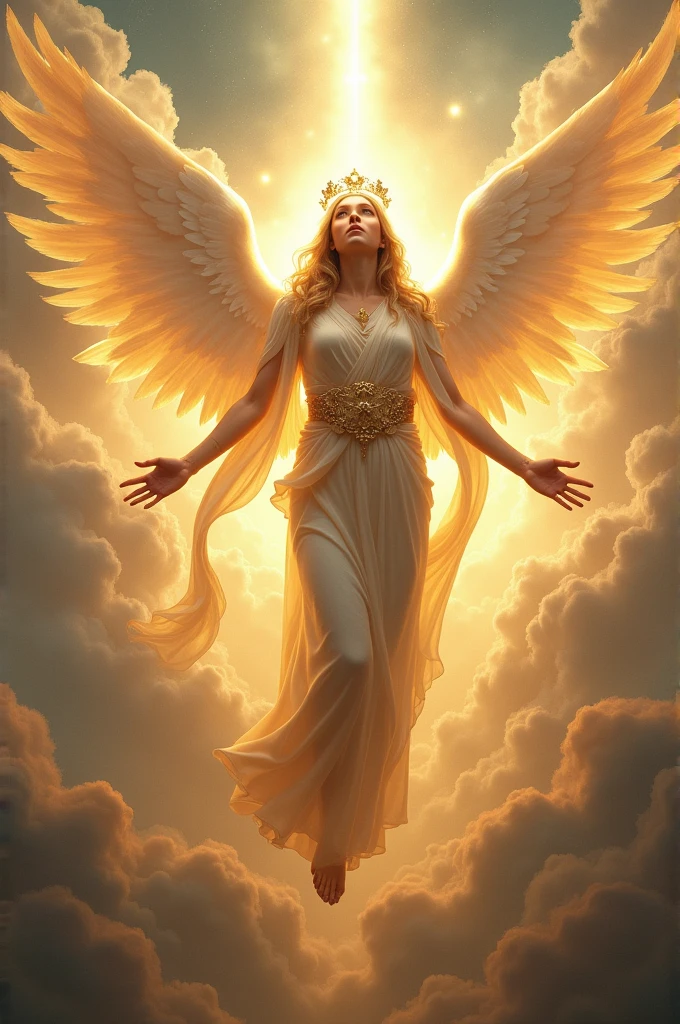 The image of angels according to what is written in the Holy Bible.