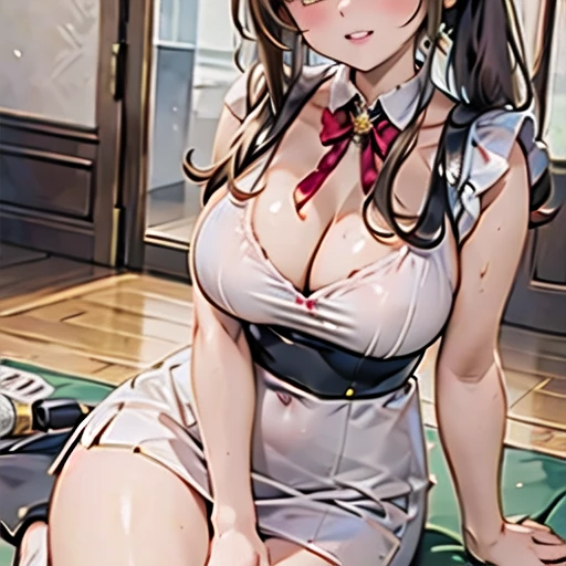 (masterpiece, Highest quality:1.2), One person, alone,Large Breasts