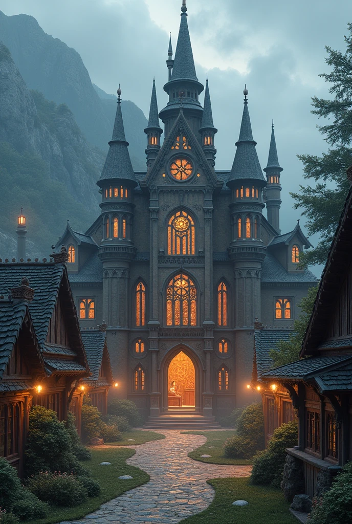 Thor's hammer hospital on the village