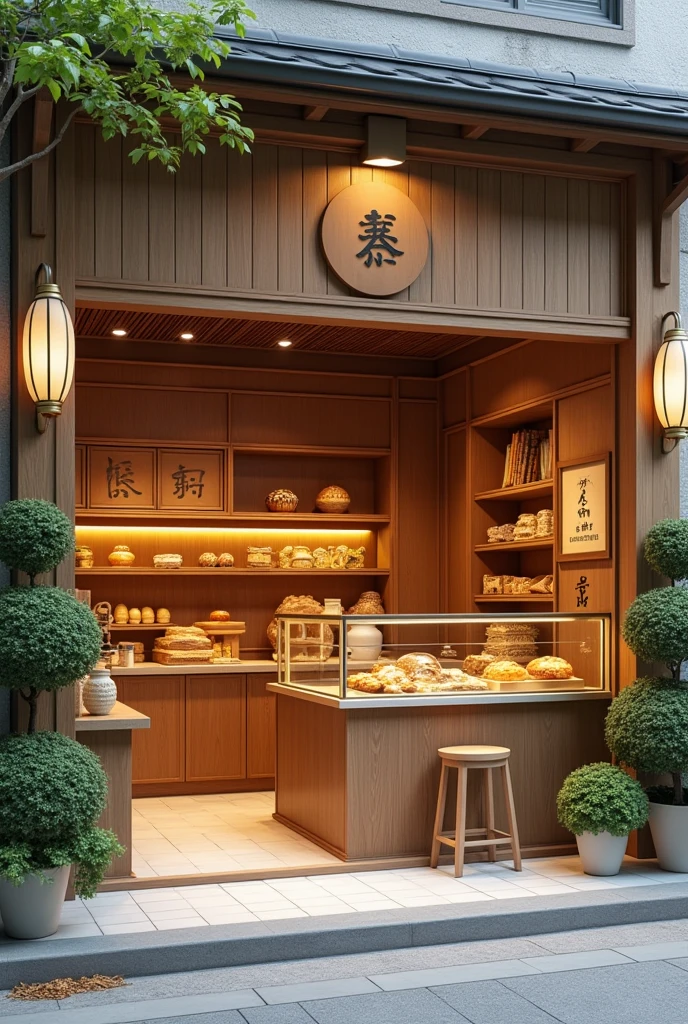 Japanese bakery shop design