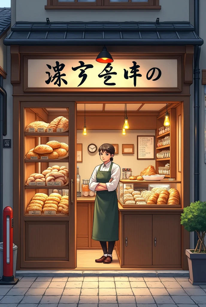 Traditional Japanese bakery and snacks shop shop