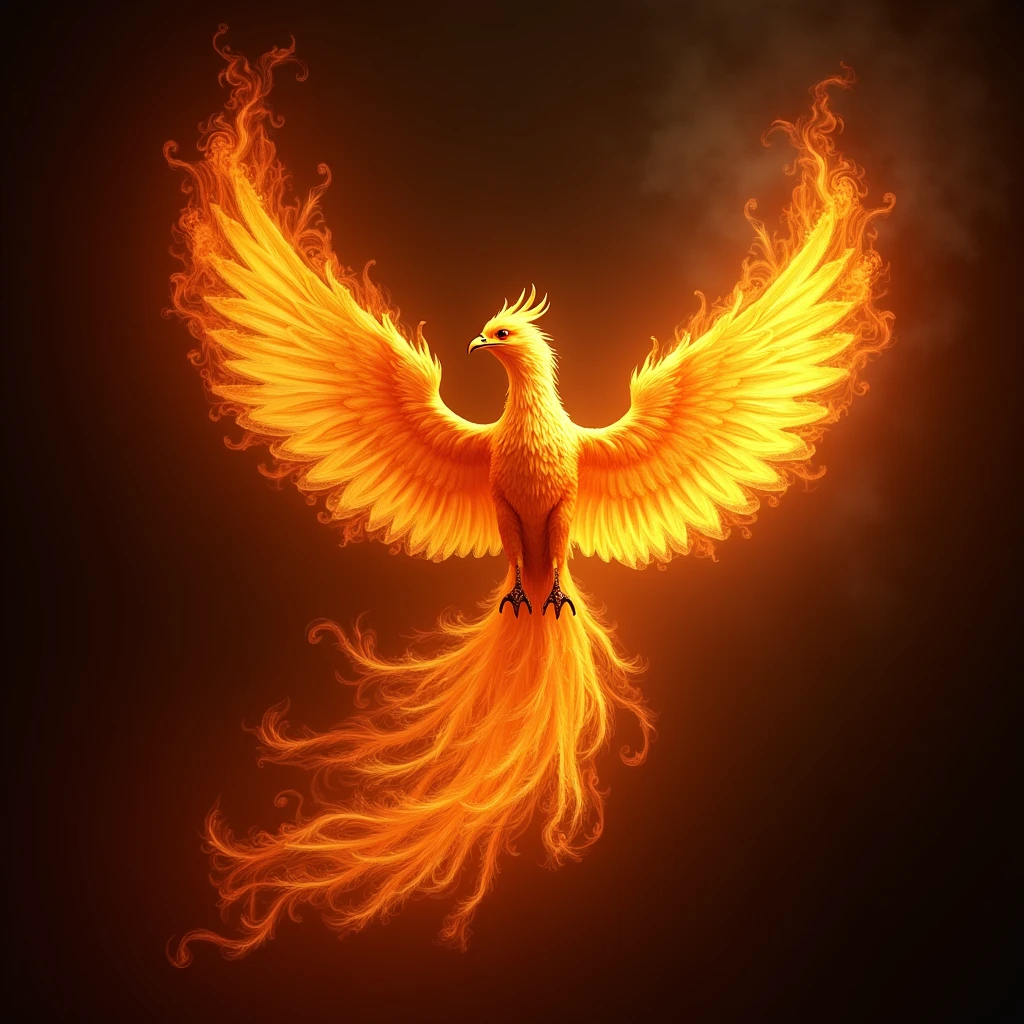 phoenix, fire, burning,