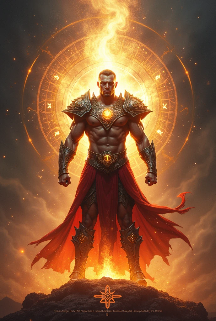 An image that simulates a logo about the Awakening of a Warrior 